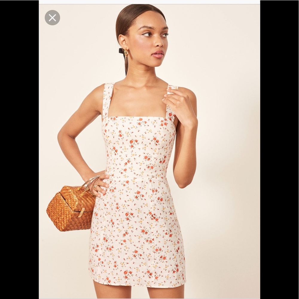 Reformation Brigitte dress in Veronica. Size 2 new